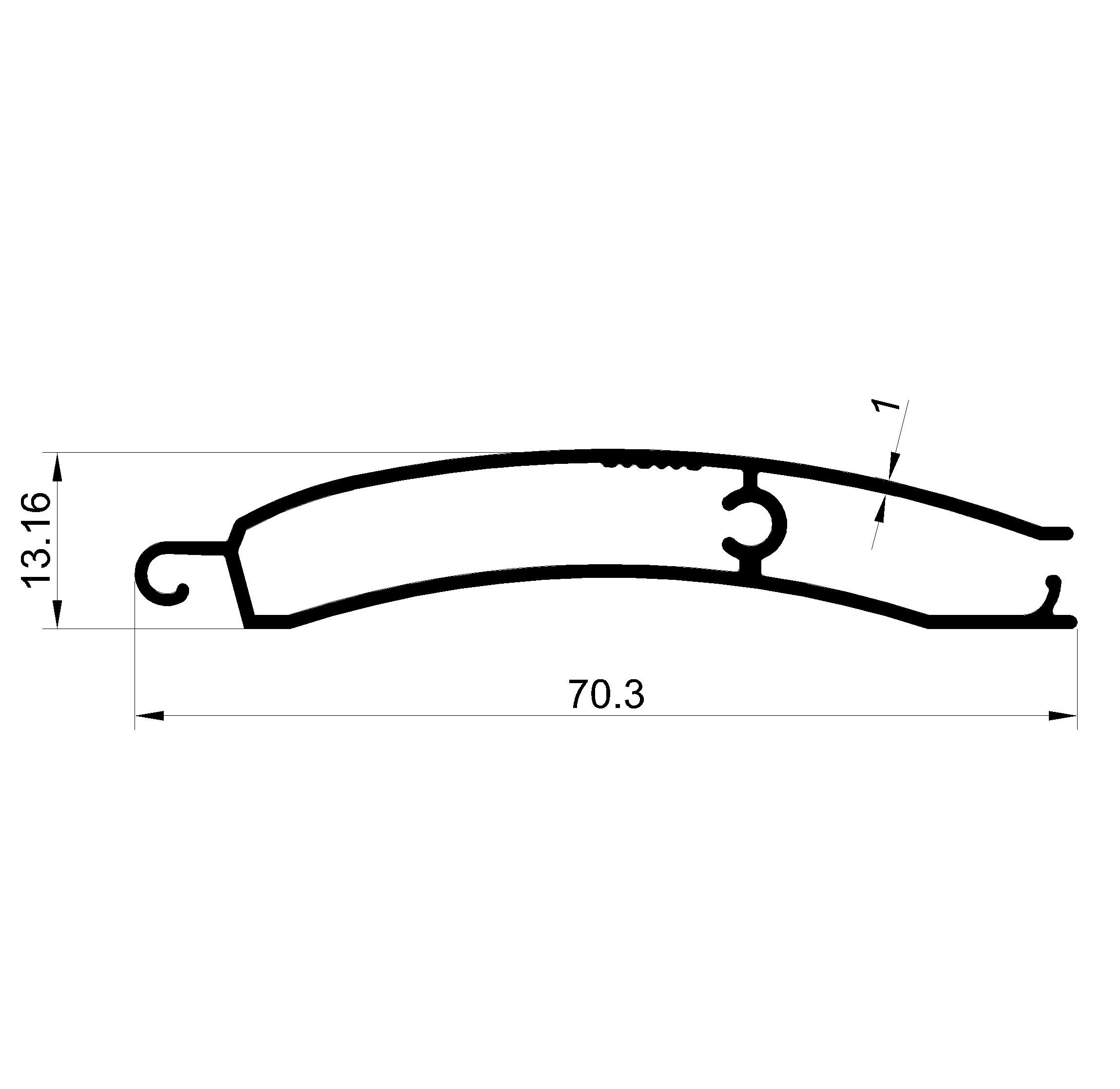 Shutter Column &ndash; 70 mm