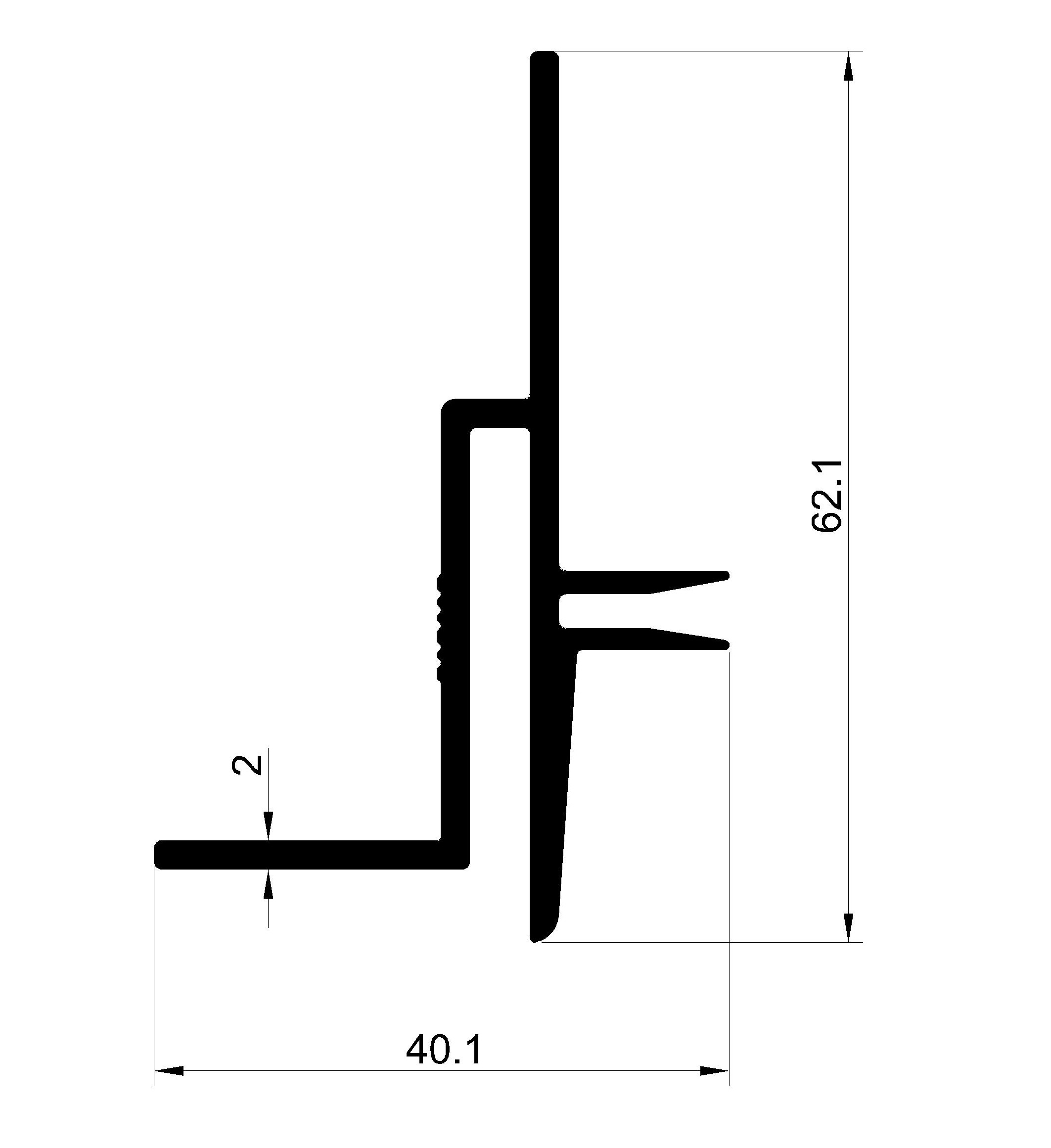 PL(62.1*40.1)mm
