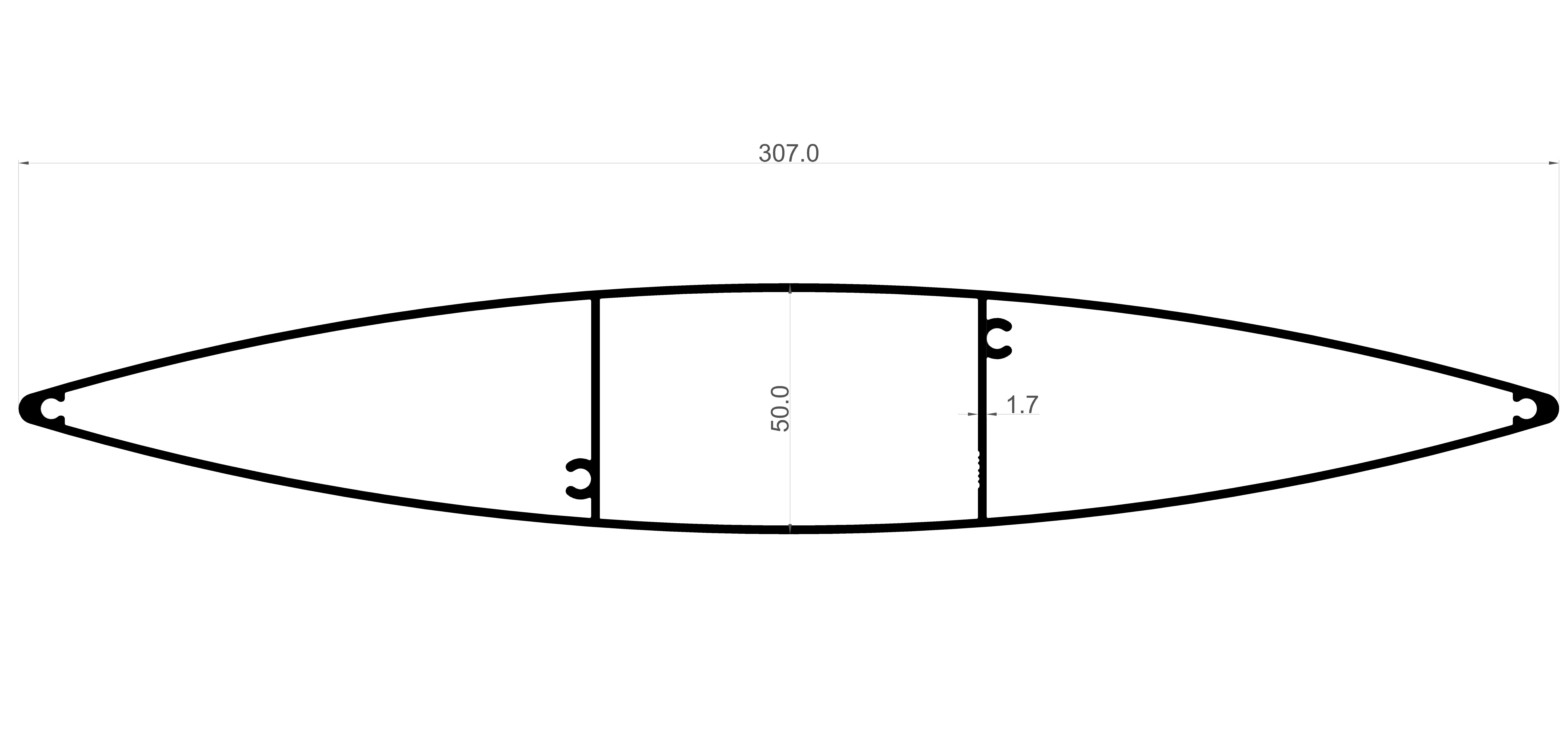 Shading &ndash; 307 mm